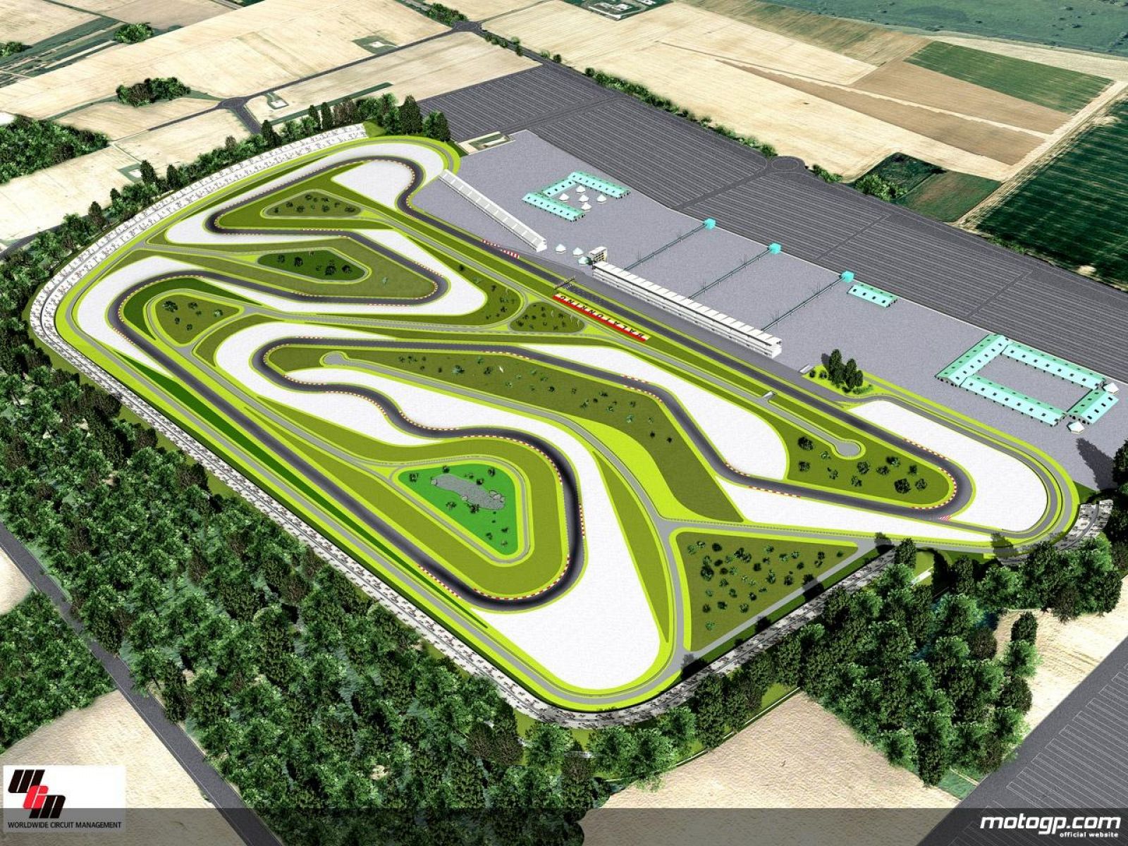 El nuevo circuito de Balatonring podrá acoger hasta 150.000 espectadores.