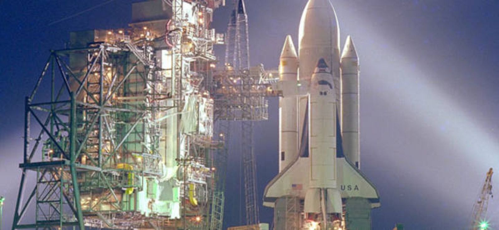 Lanzadera espacial en el "Kennedy Space Center" (3/5/1981).