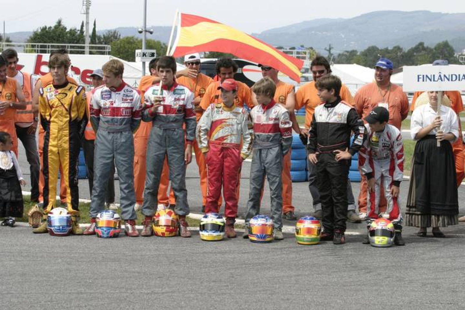  Alguersuari, cuando competía en el nacional de karts en 2004
