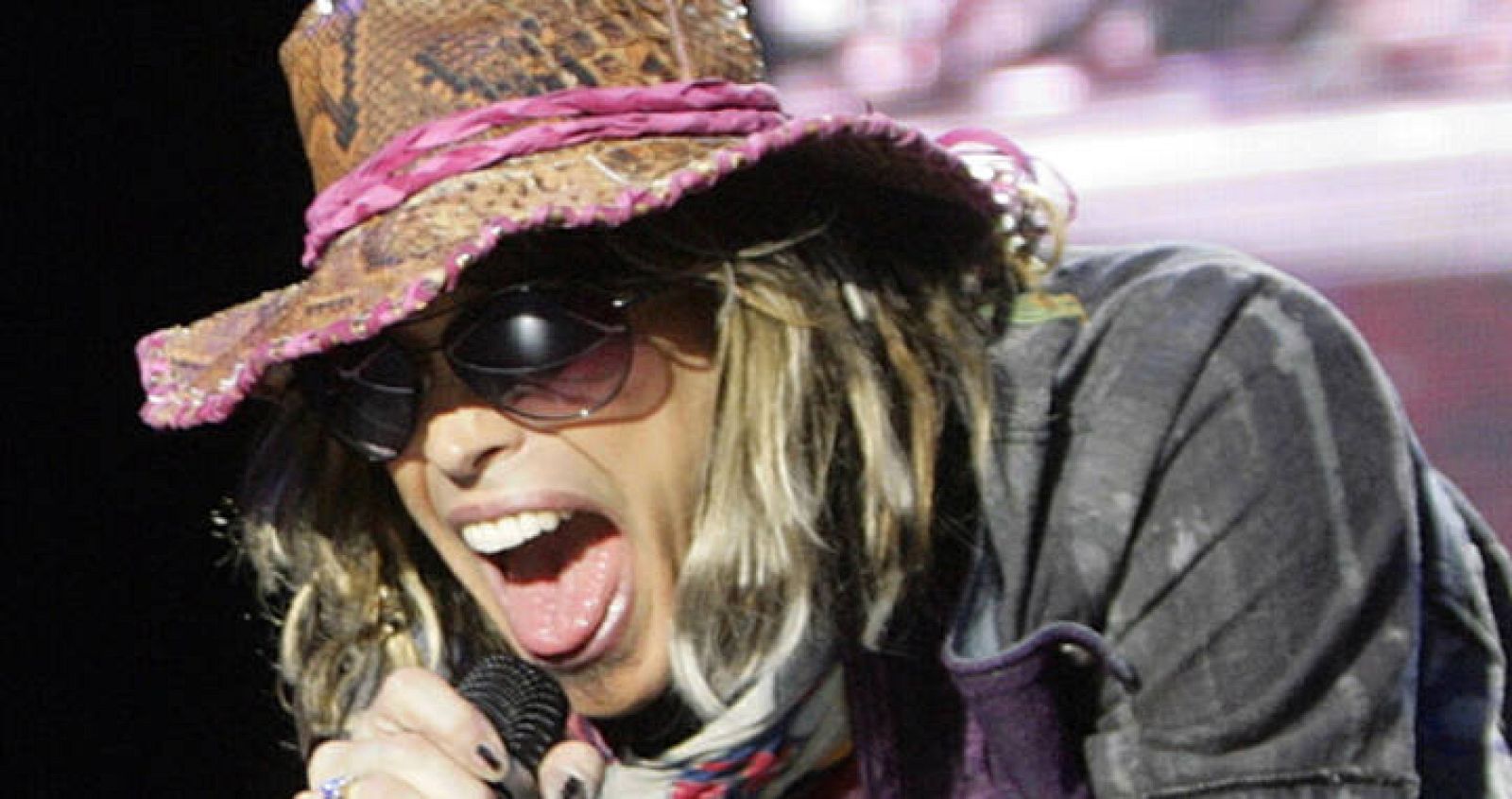 Steven Tyler durante un concierto