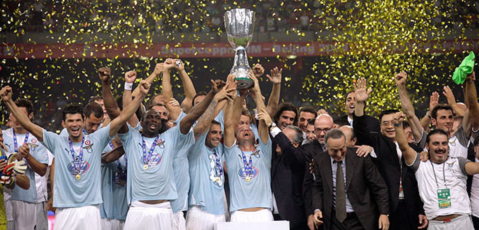 El Lazio se lleva su primer título de la temporada.