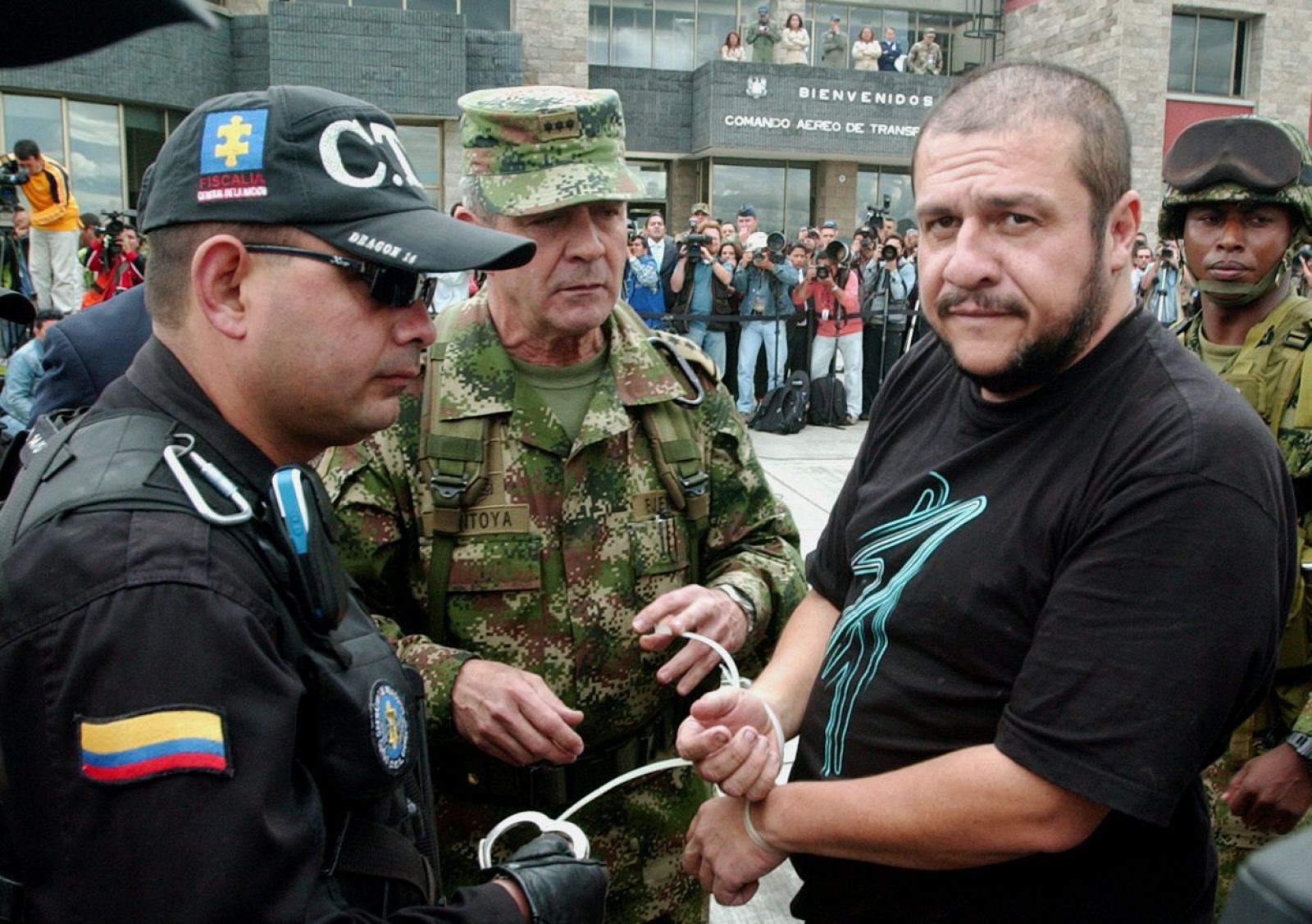 Montoya, cuando fue detenido en Colombia, en septiembre de 2007.