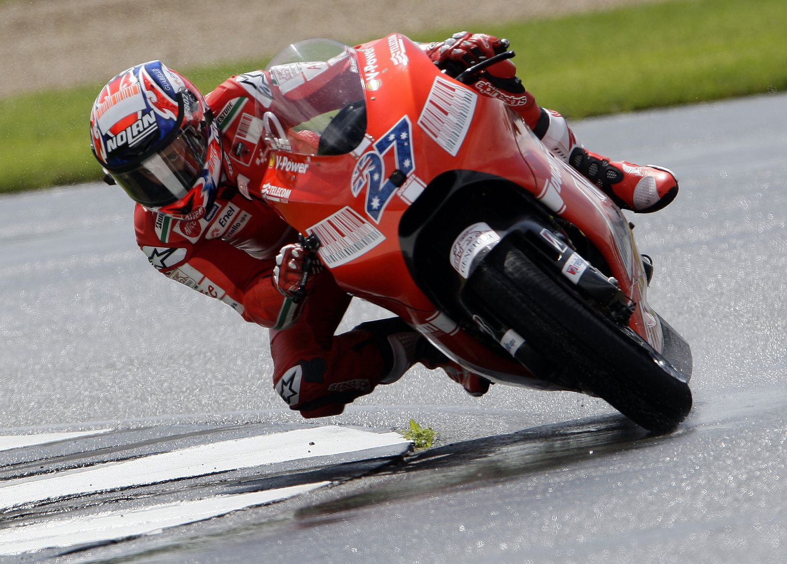 Imagen de archivo de Casey Stoner en Donington Park