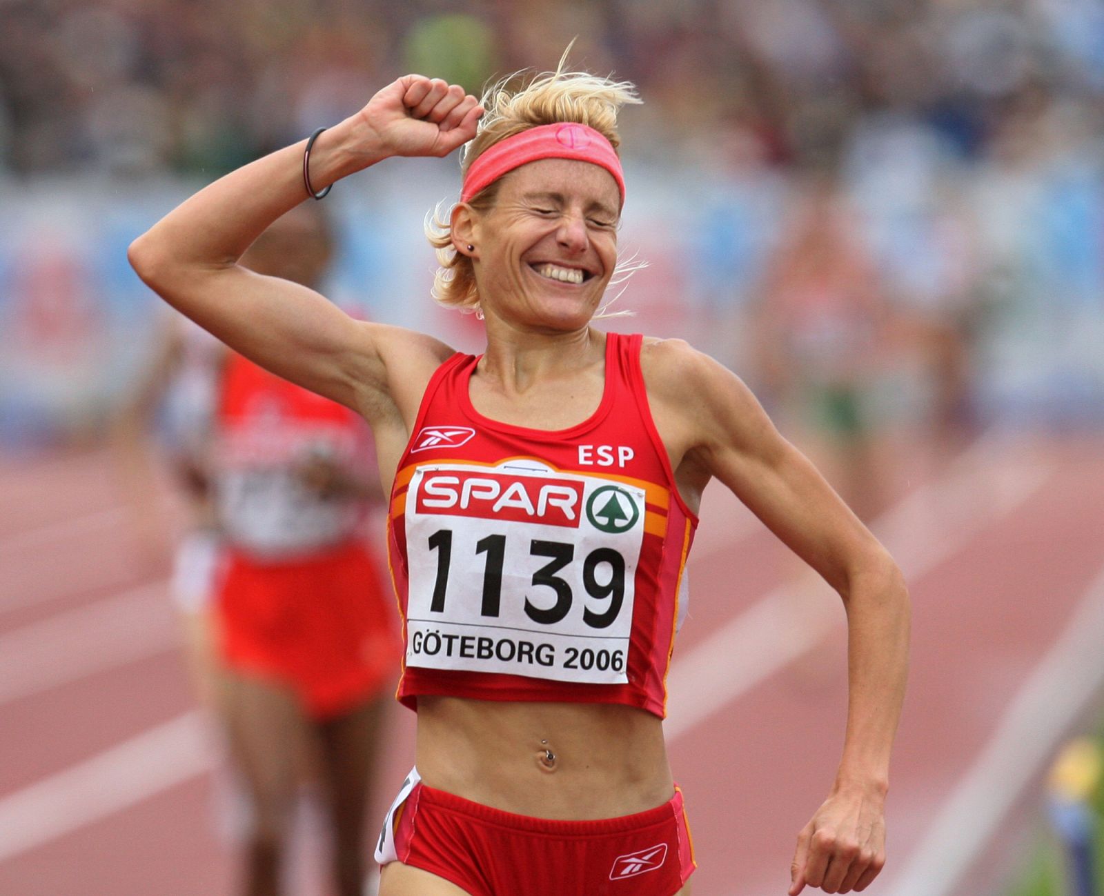 Marta Dominguez en las final de los 5.000 m en el pasado Europeo de Goteborg.