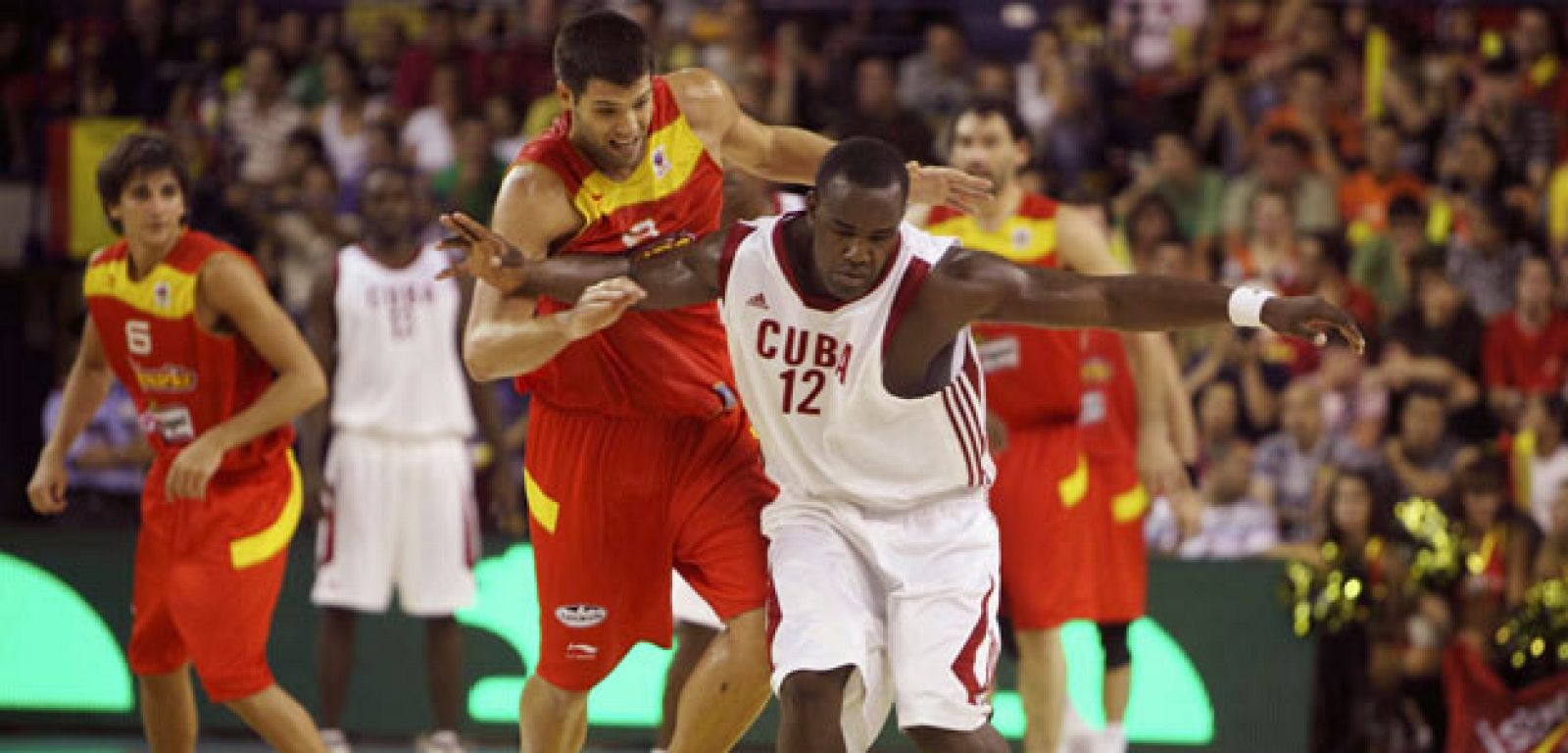 La selección española de baloncesto se enfrentó a la cubana en Gran Canaria.