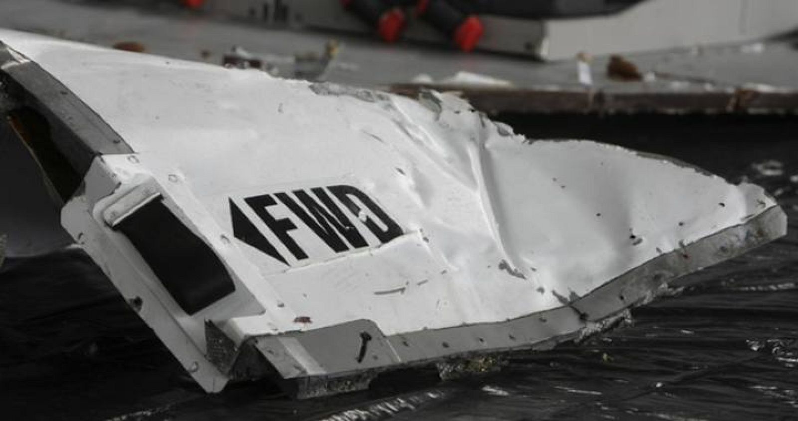 Parte del avión Air France 447 