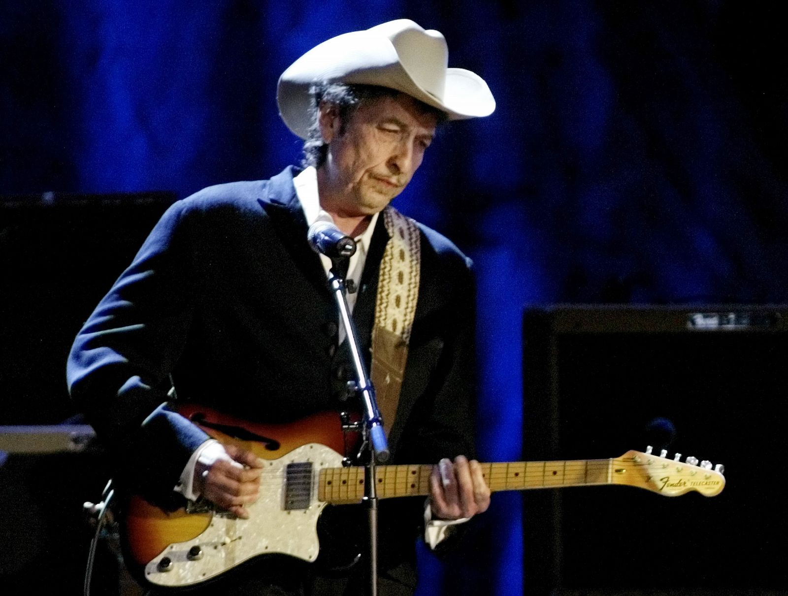 Bob Dylan en el Wiltern Theatre.