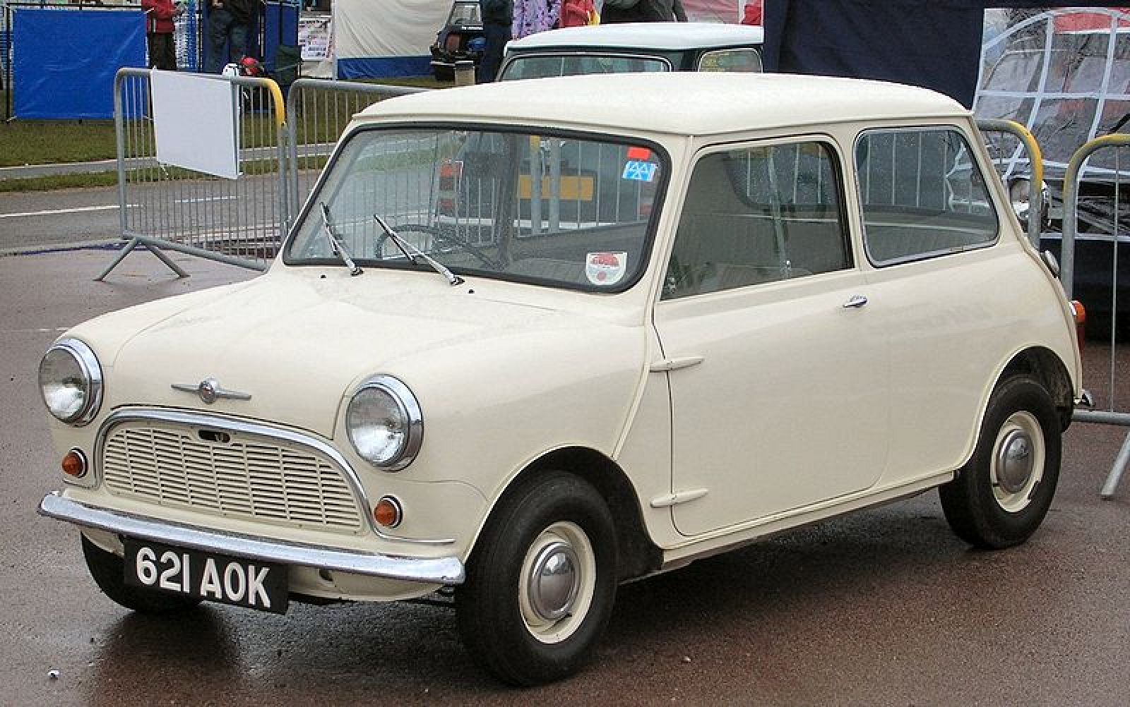 Un Mini Morris de la primera producción de 1959.