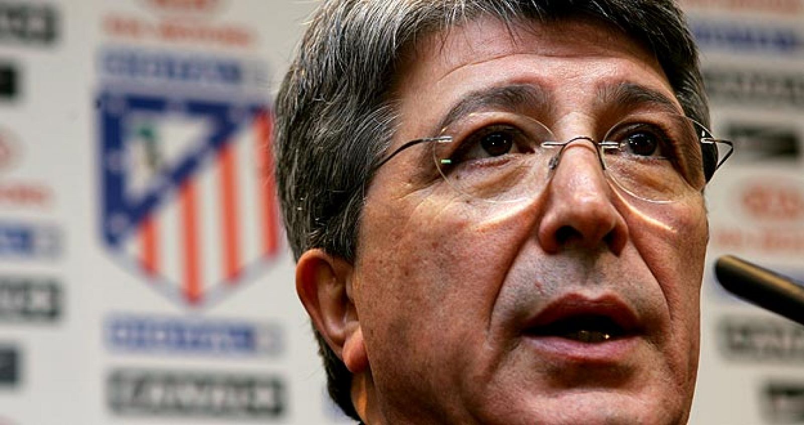 Enrique Cerezo, presidente del Atlético de Madrid.