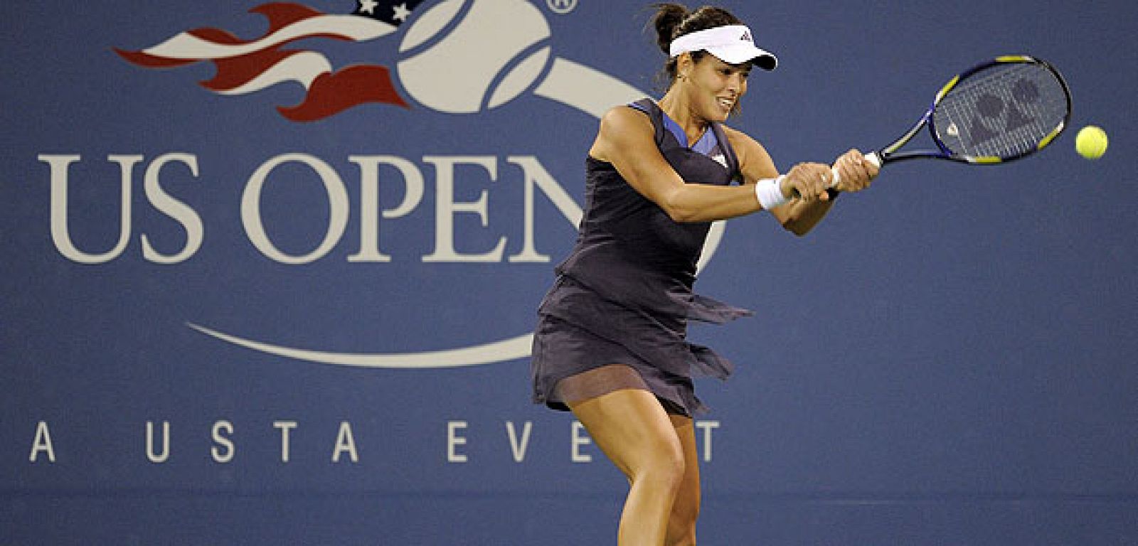 Ana Ivanovic fue eliminada en la primera ronda del US Open.