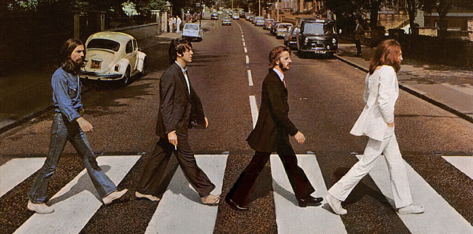 La fotografía que inmortalizó la Abbey Road.