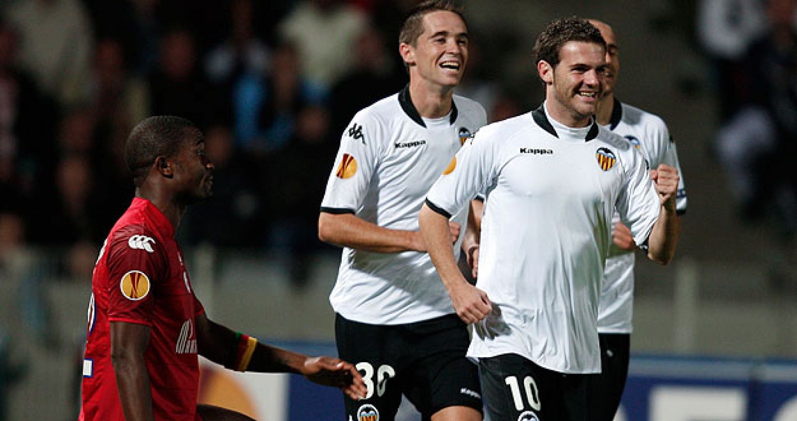 Juan Mata fue el autor del gol del Valencia.