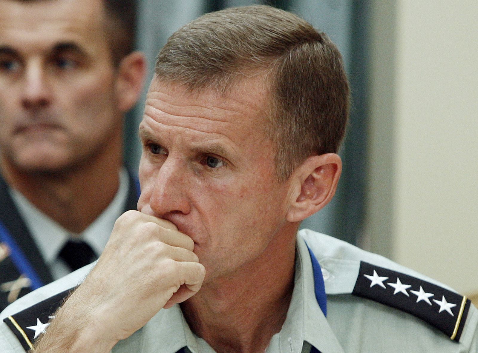 El comandante de la ISAF en Afganistán, Stanley McChrystal