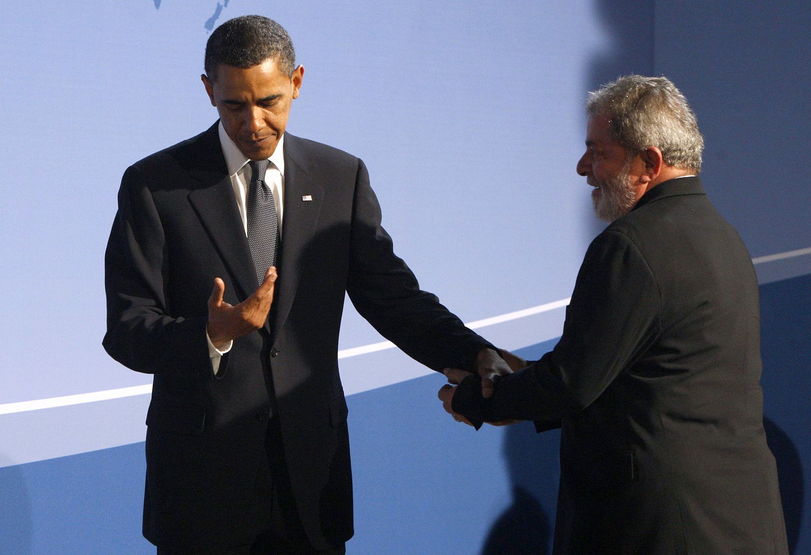 Lula y Obama, durante la cumbre del G-20.