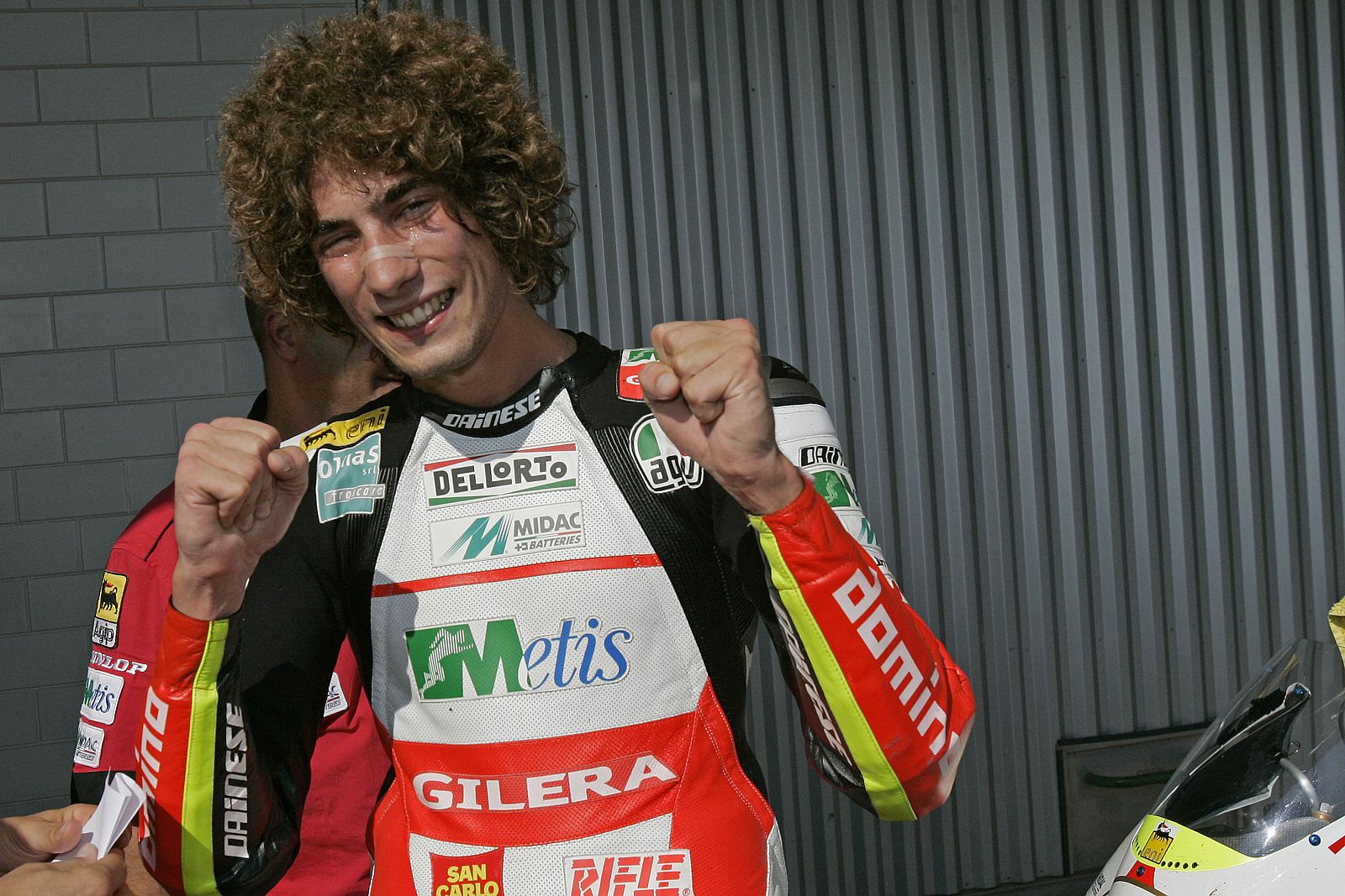 Marco Simoncelli volvió 'a la carga'.