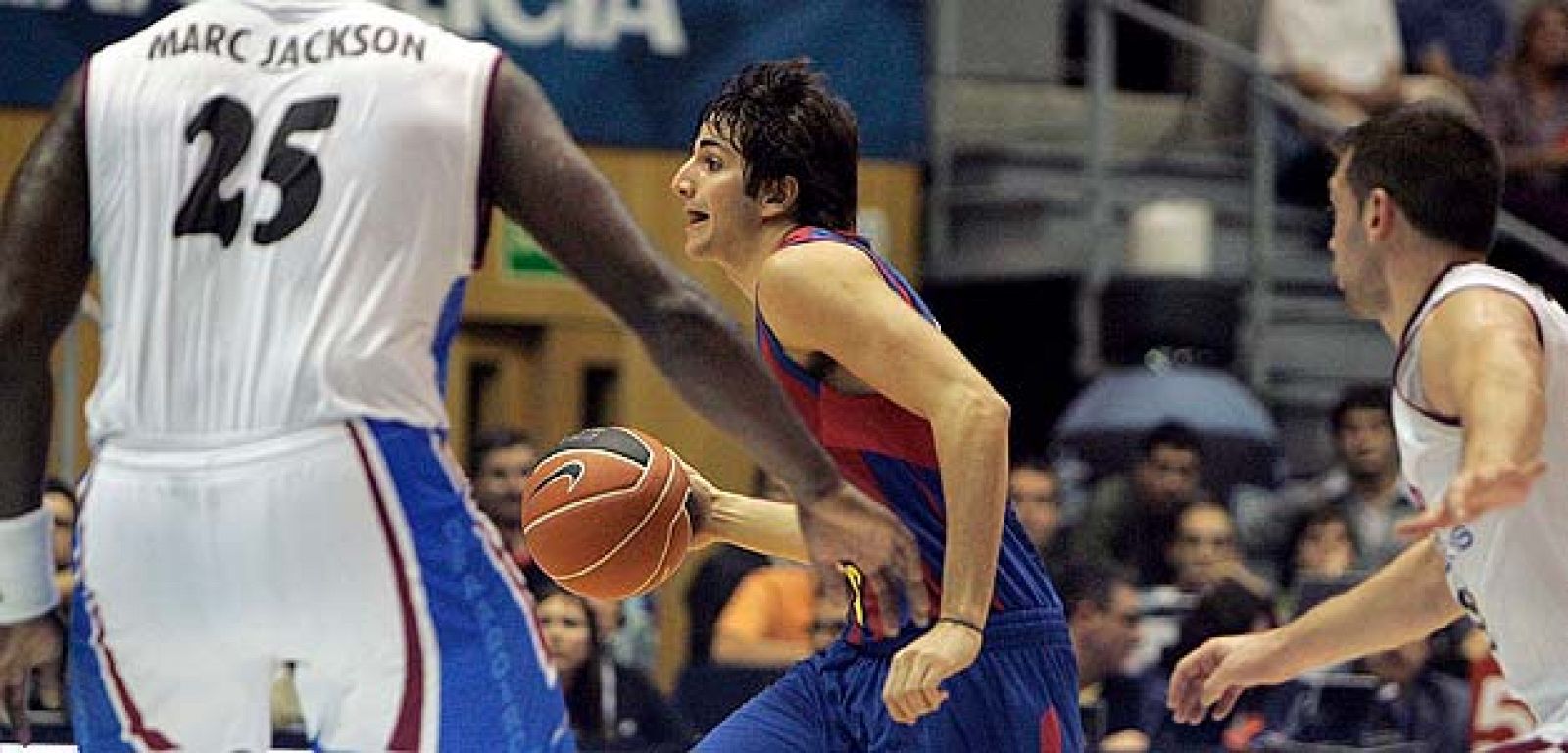 Ricky Rubio fue una de las estrellas de las que pudo disfrutar la afición del Xacobeo.