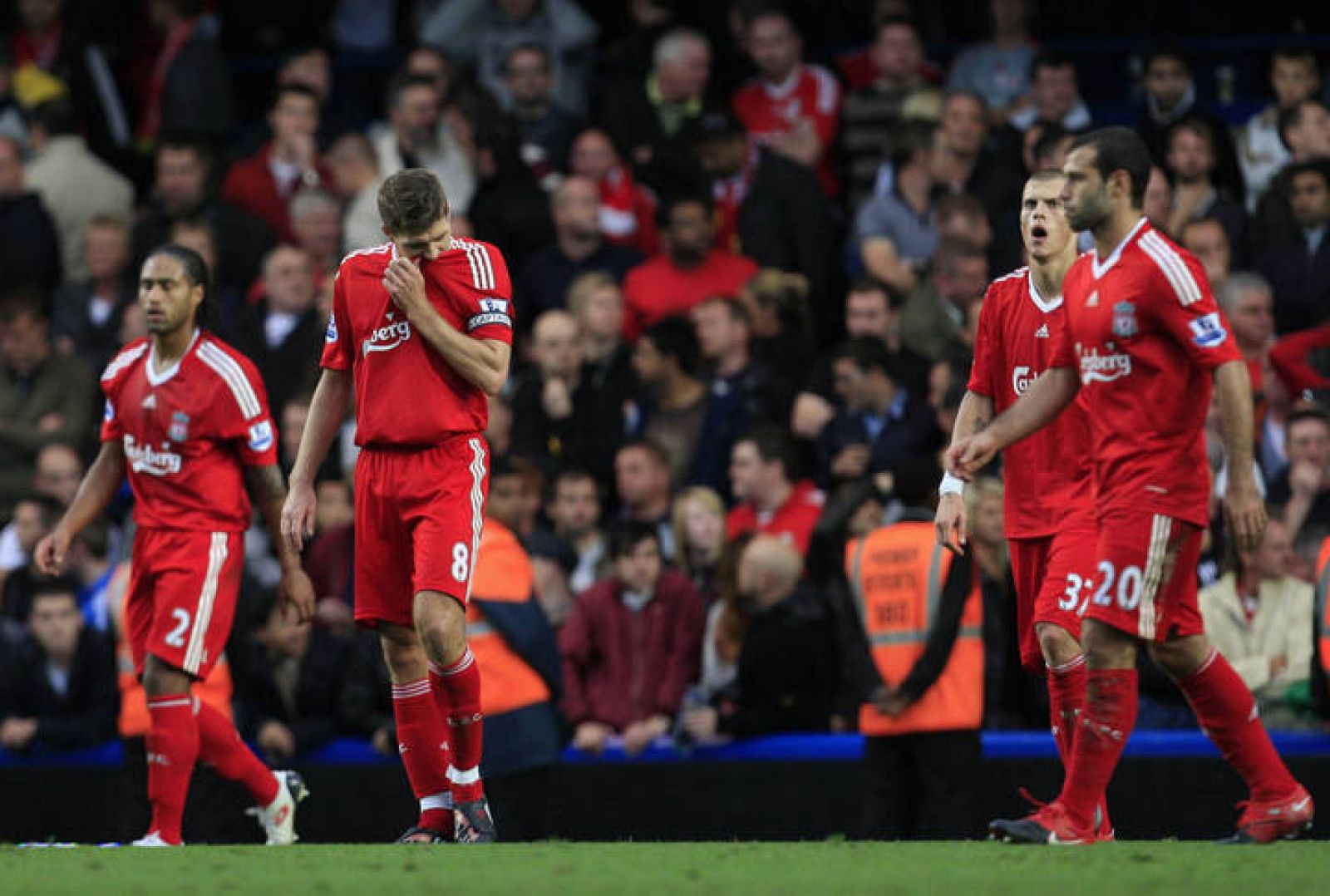 Las caras largas predominan en Liverpool después de los últimos tropiezos.