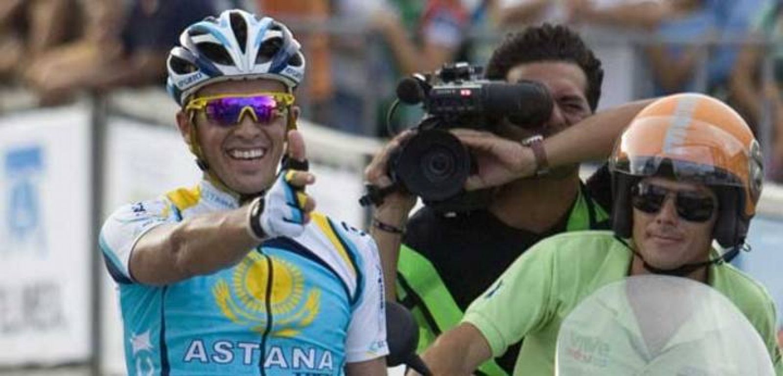 Contador se ha impuesto en el criterium de Cancún.