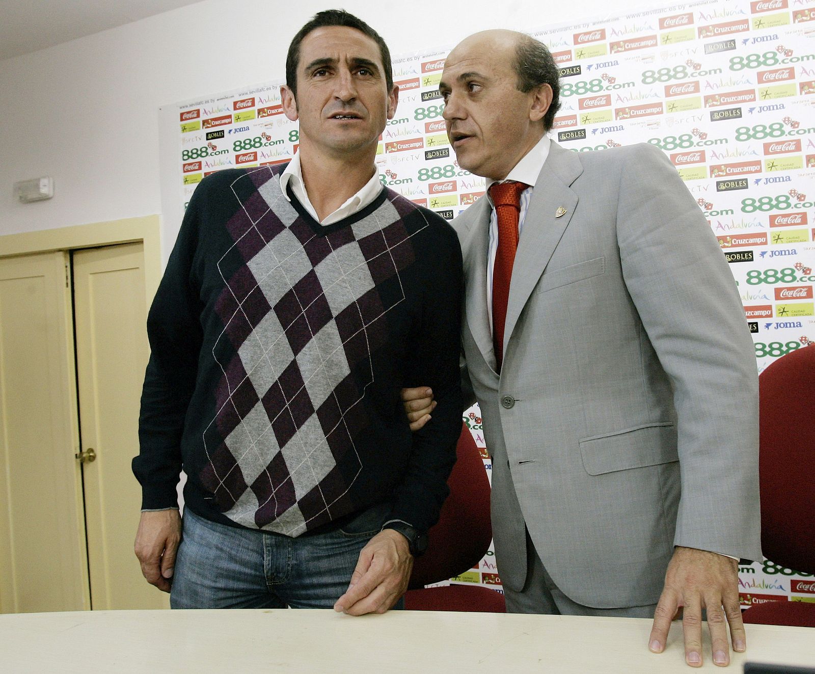 Del Nido confía en las posibilidades del equipo que dirige Manolo Jiménez.