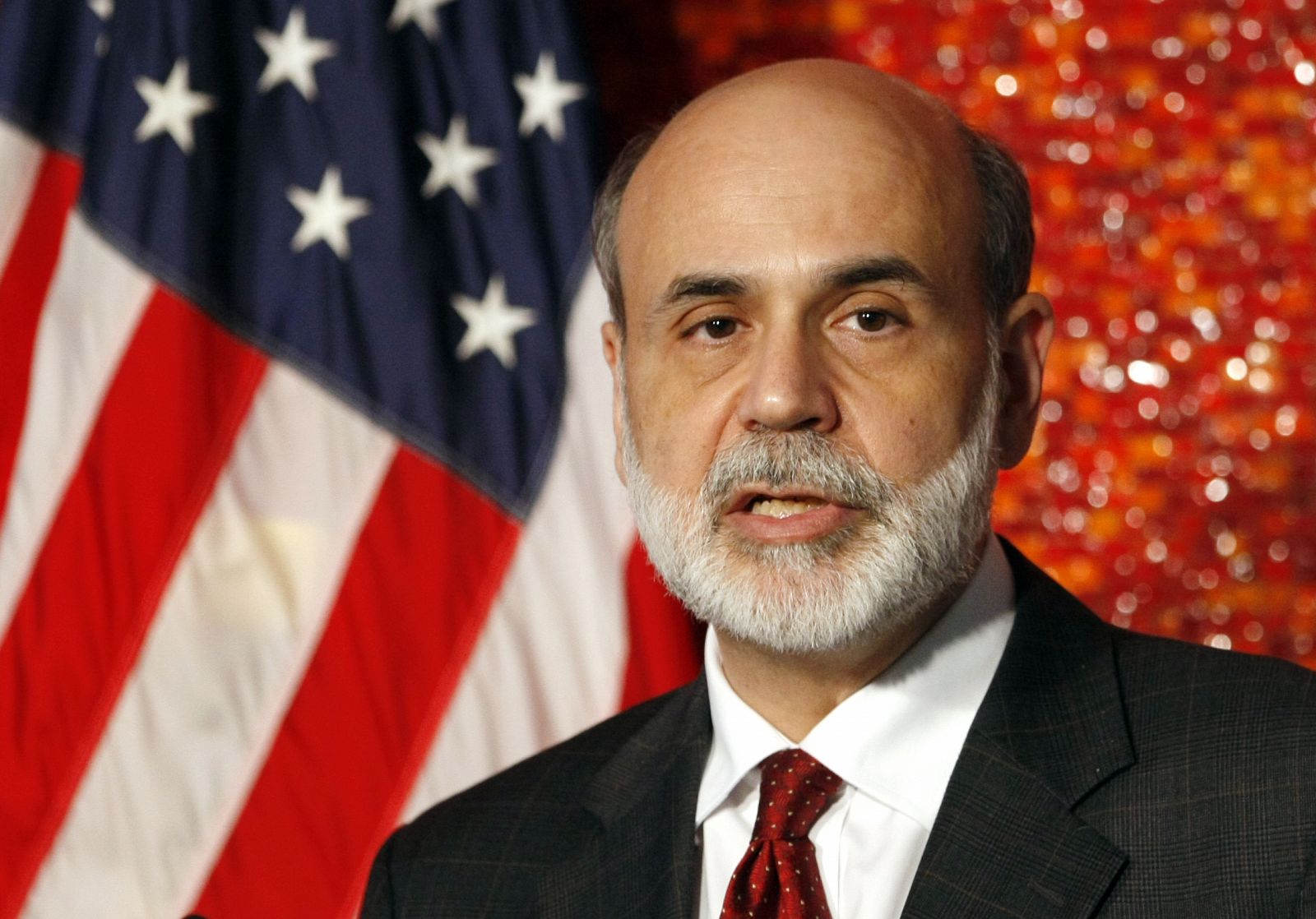 Chairman of the Federal Reserve Ben Bernanke speaks at the Federal Reserve Conference on Key Developments in Monetary Policy in Washington