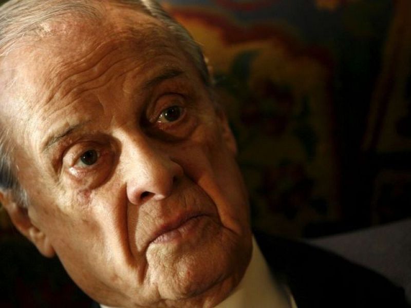 Sabino Fernández Campo, ex secretario de la Casa Real en una entrevista en 2008.