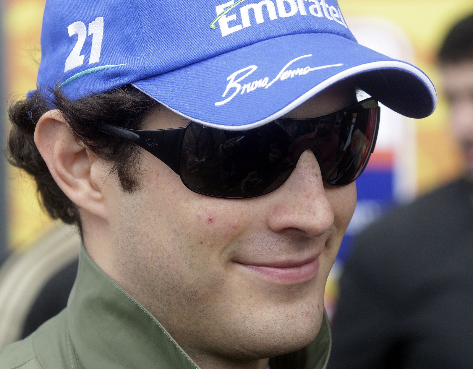 Bruno Senna, en el pasado GP de Brasil en el circuito de Interlagos.