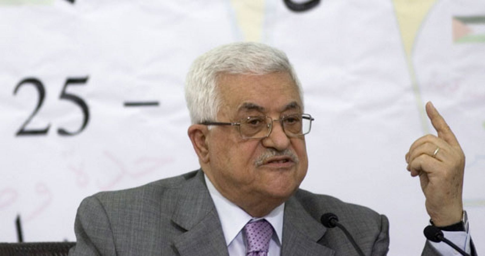 Mahmud Abás, ha sido presidente de la Organización de Liberación de Palestina desde 2004 y se convirtió en presidente de la Autoridad Nacional Palestina en 2005