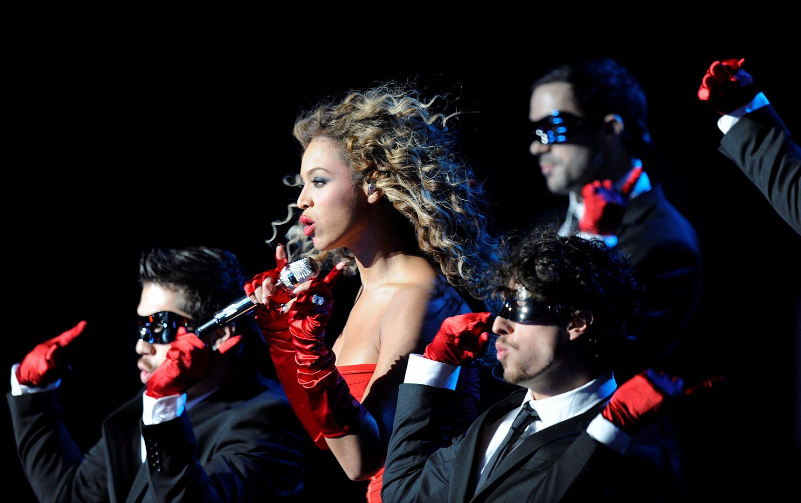 Beyoncé triunfó en la gala de los MTV Europa de 2009, en Berlín.