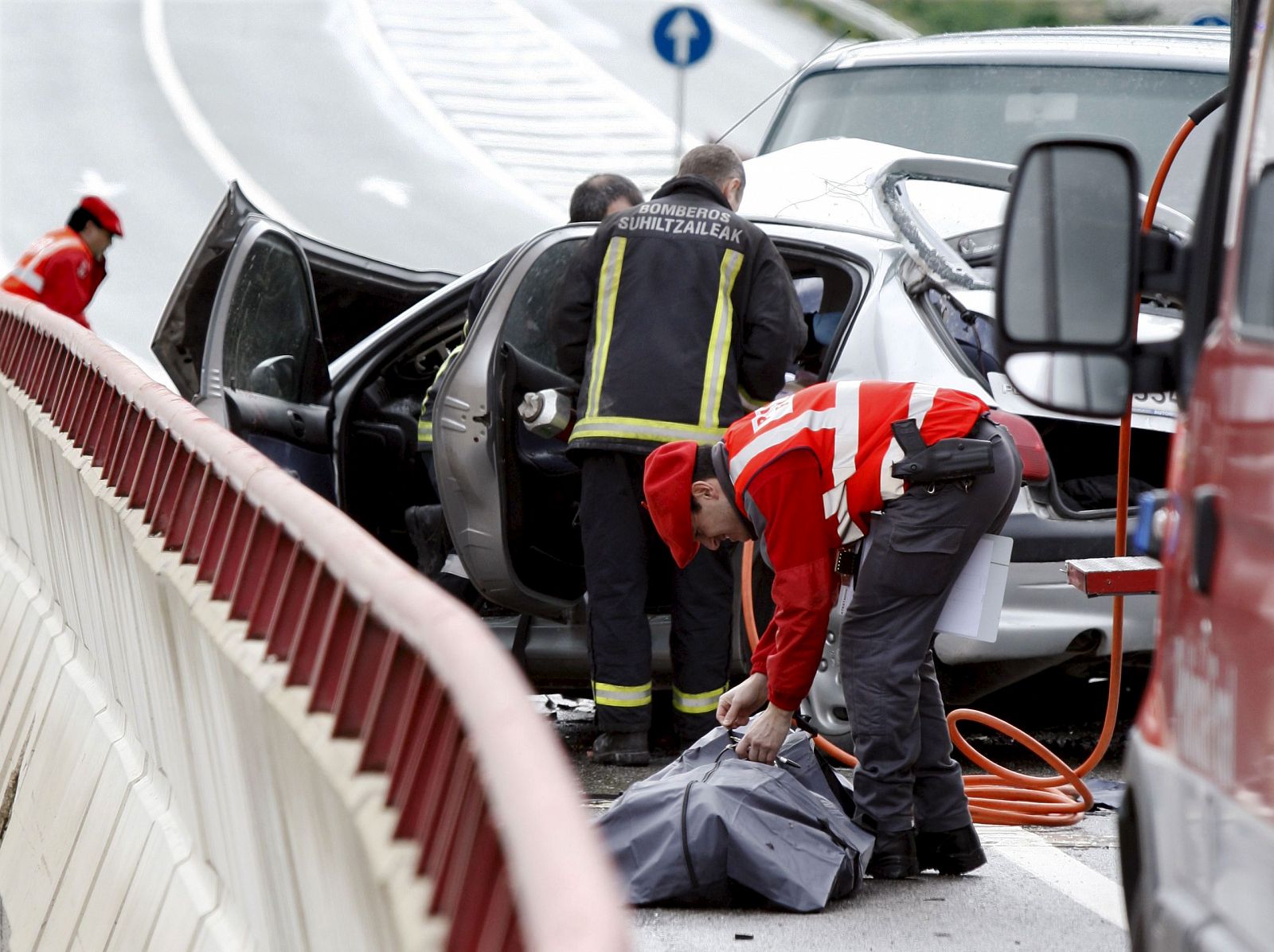 DOS MUERTOS EN ACCIDENTE TAFALLA