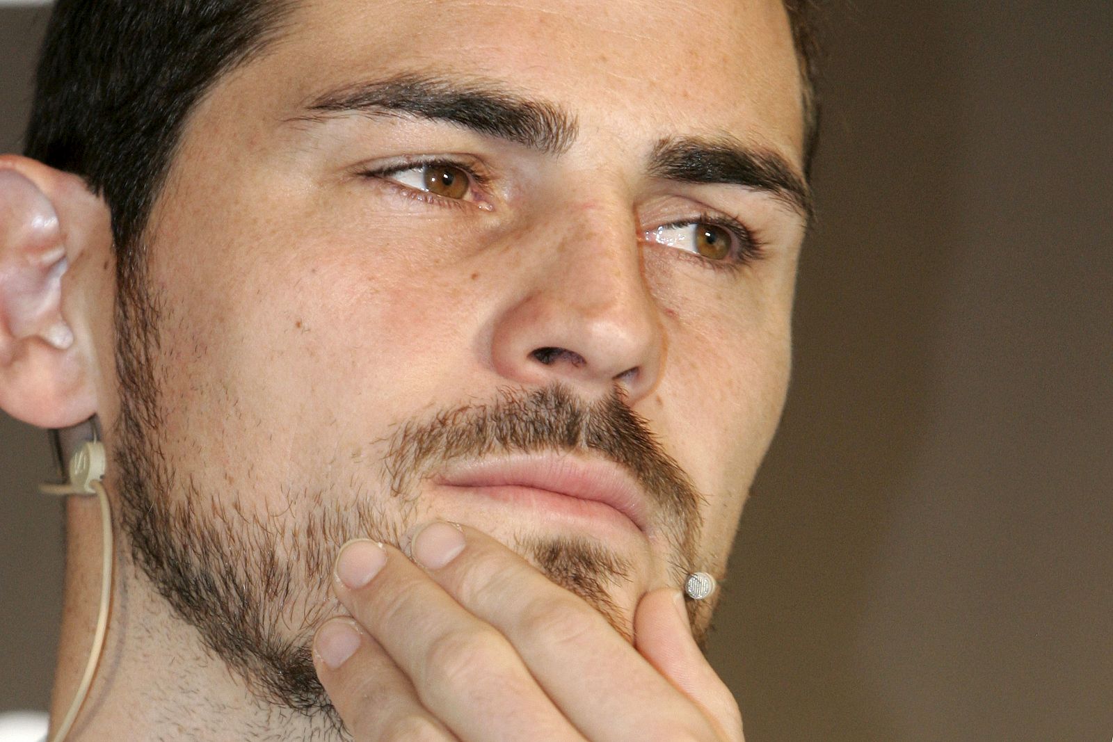 Casillas ha hablado más del Alcorcón que de su partido 100 con la selección española.