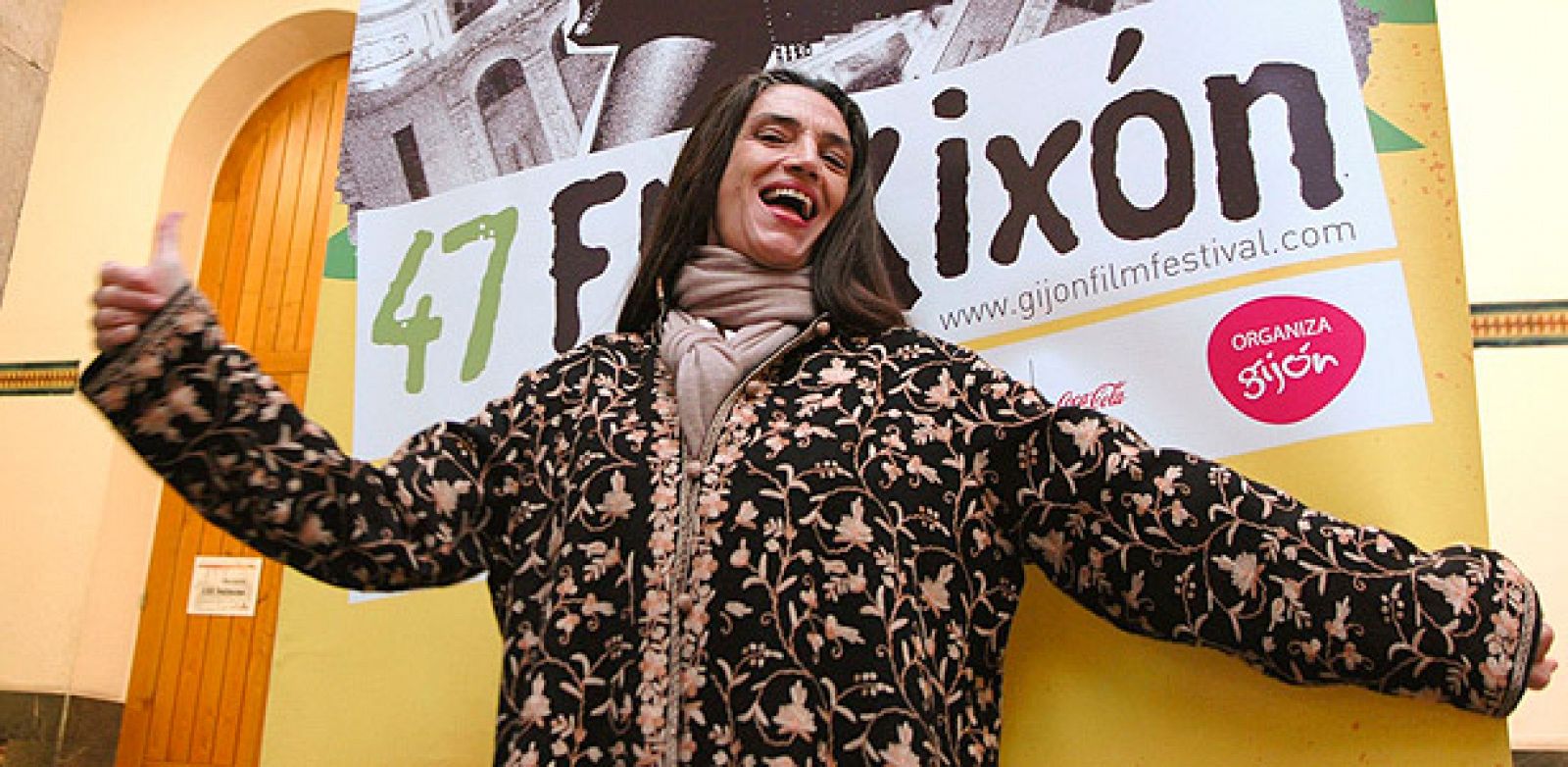 Ángela Molina en el Festival de cine de Gijón