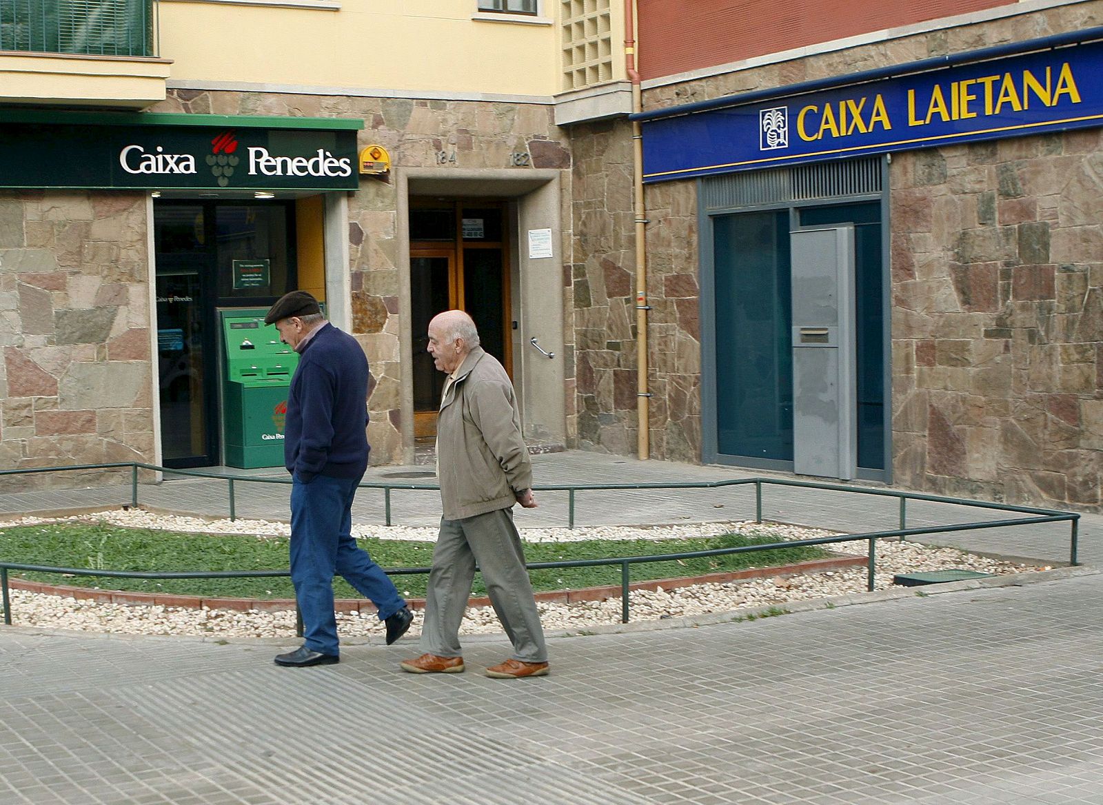 Caixa Penedés y Caixa Laietana