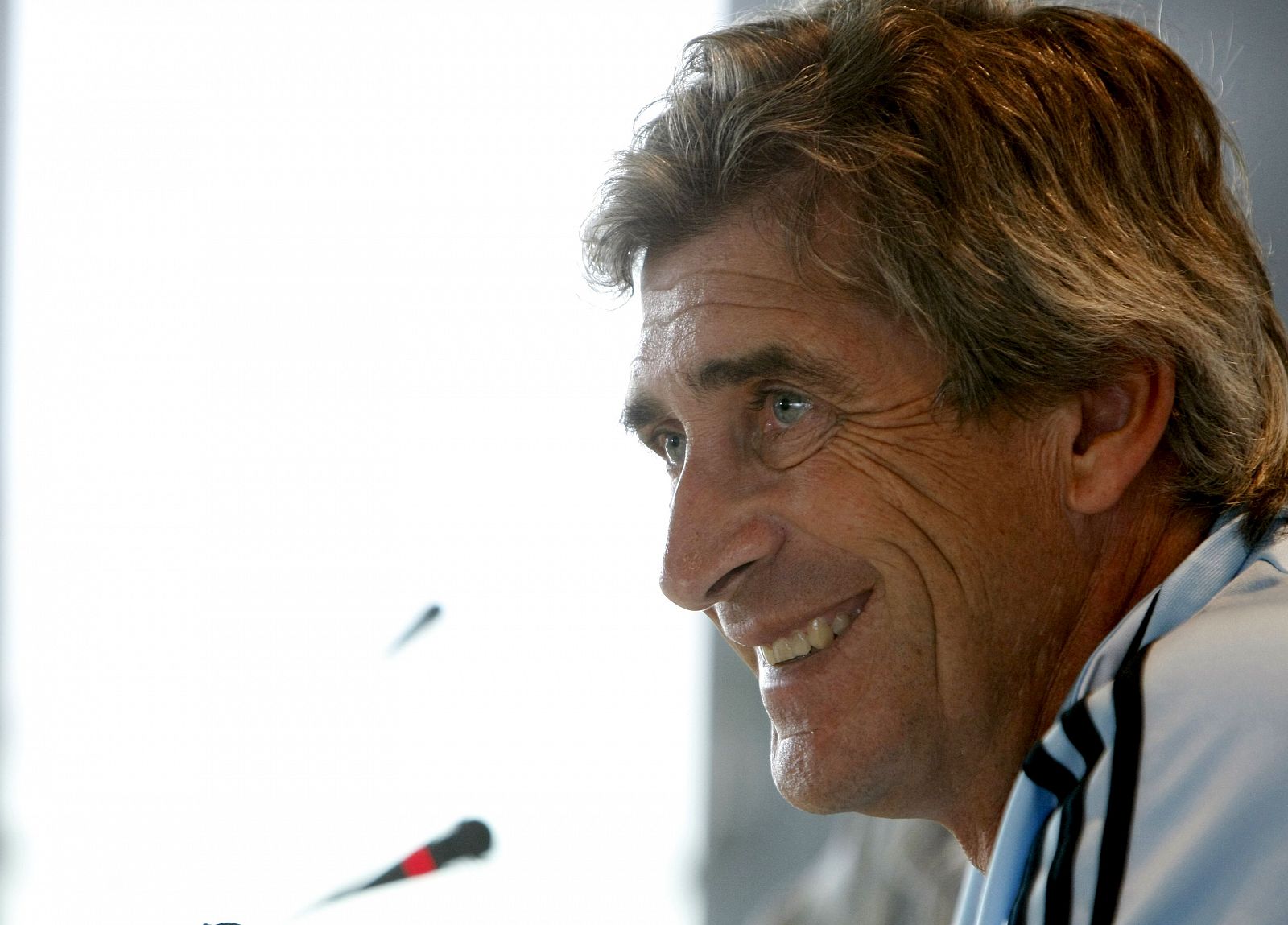 El técnico chileno del Real Madrid, Manuel Pellegrini.