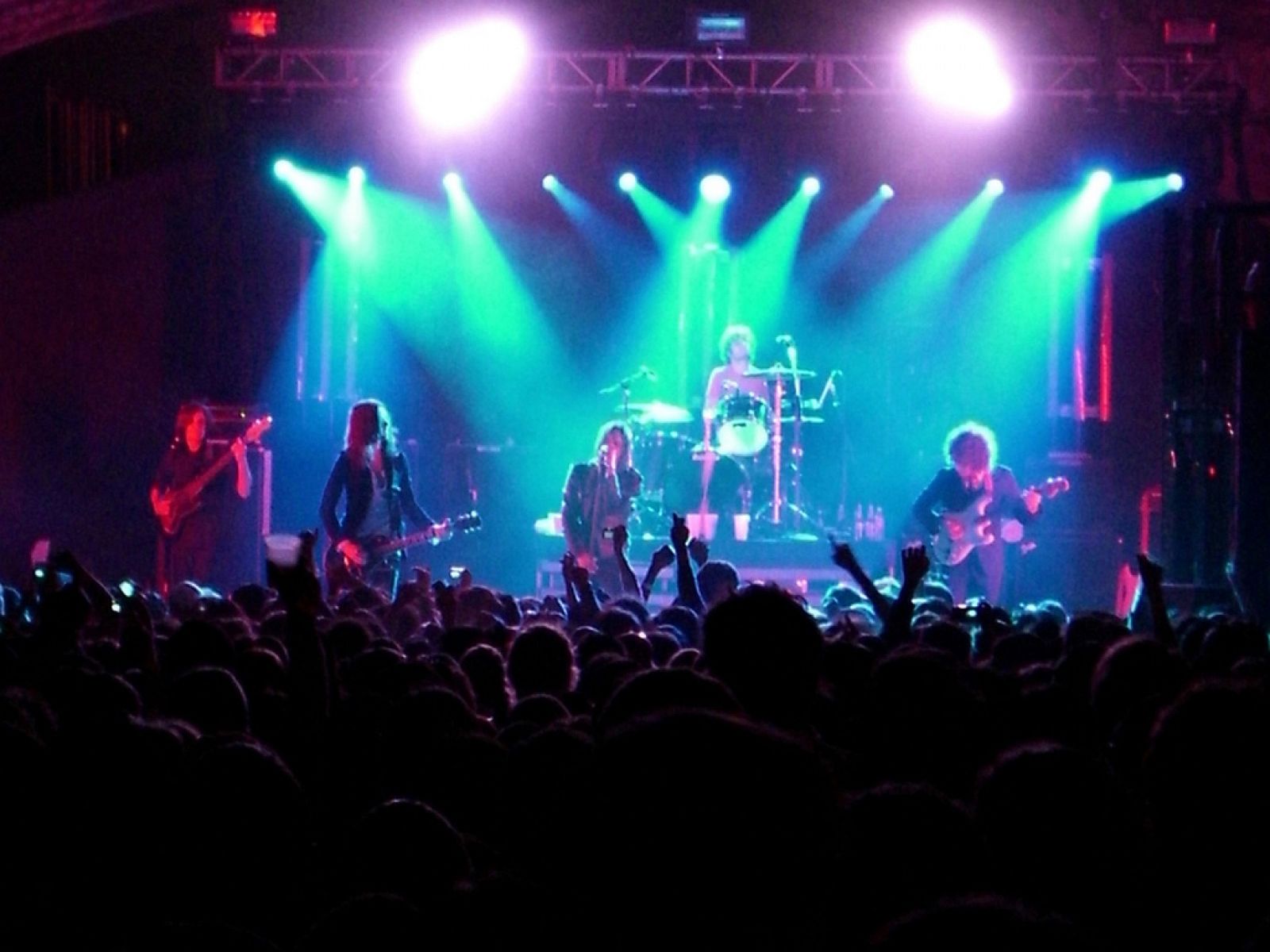 La banda neoyorquina, en un concierto de marzo de 2006.