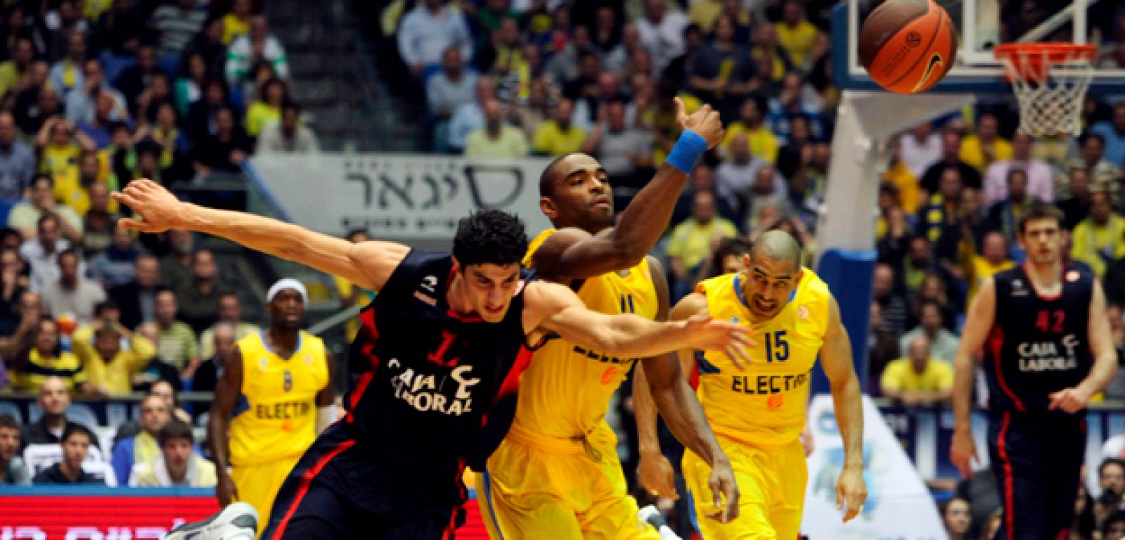 El Caja Laboral ha sacado una gran victoria en la cancha del Maccabi.