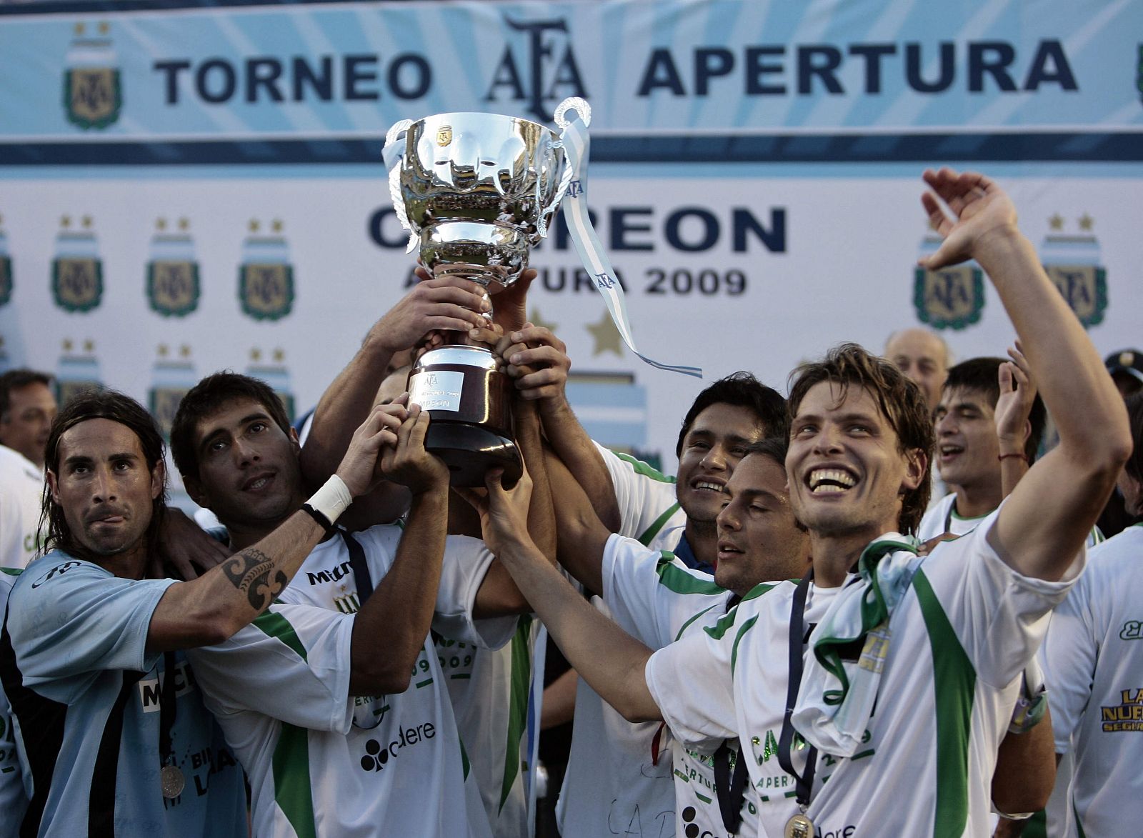 Banfield, campeón del torneo Apertura argentino de 2009.