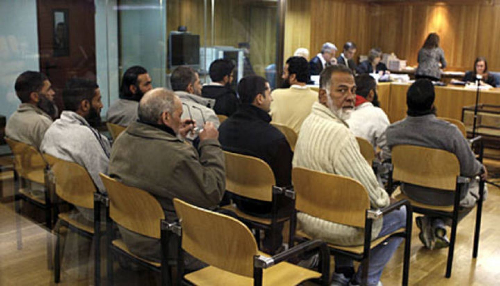 Juicio en la Audiencia Nacional a los once islamistas acusados de intentar atentar contra el Metro de Barcelona.