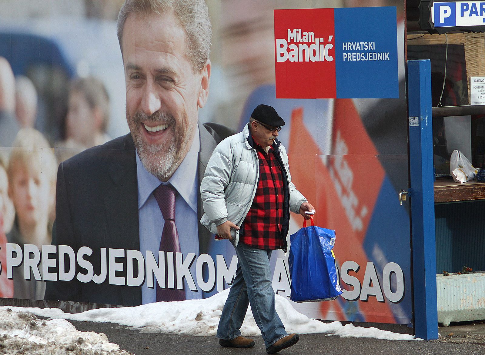 CAMPAÑA ELECTORAL EN ZAGREB