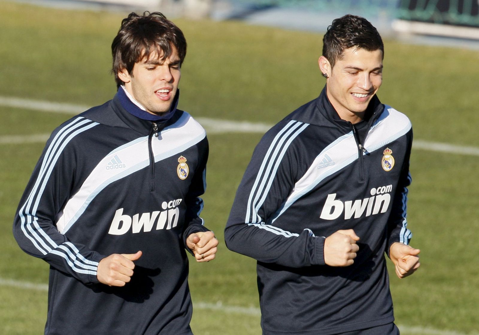 Kakà, durante un entrenamiento con el Real Madrid.