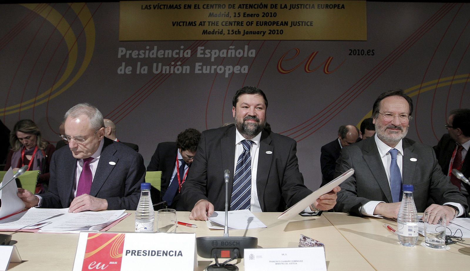 El Ministro de Justicia, Francisco Caamaño, preside la apertura del seminario "las víctimas en el centro de atención de la Justicia Europea"