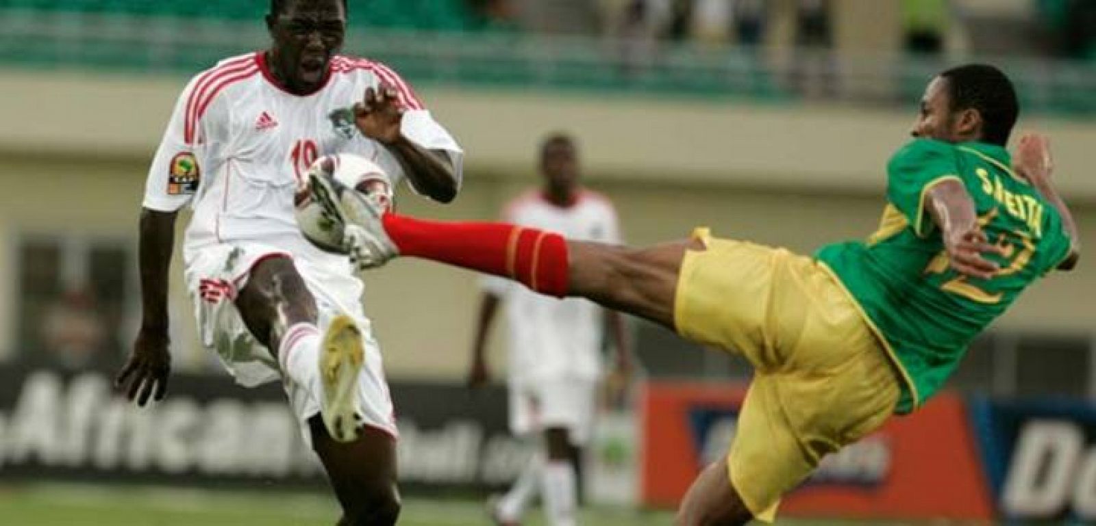 Keita durante el partido ante Malawi en el que su selección se impuso por 3-1.