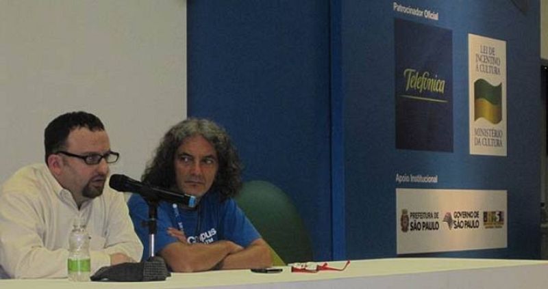 El 'gurú' web de Obama, en la Campus Party Brasil.