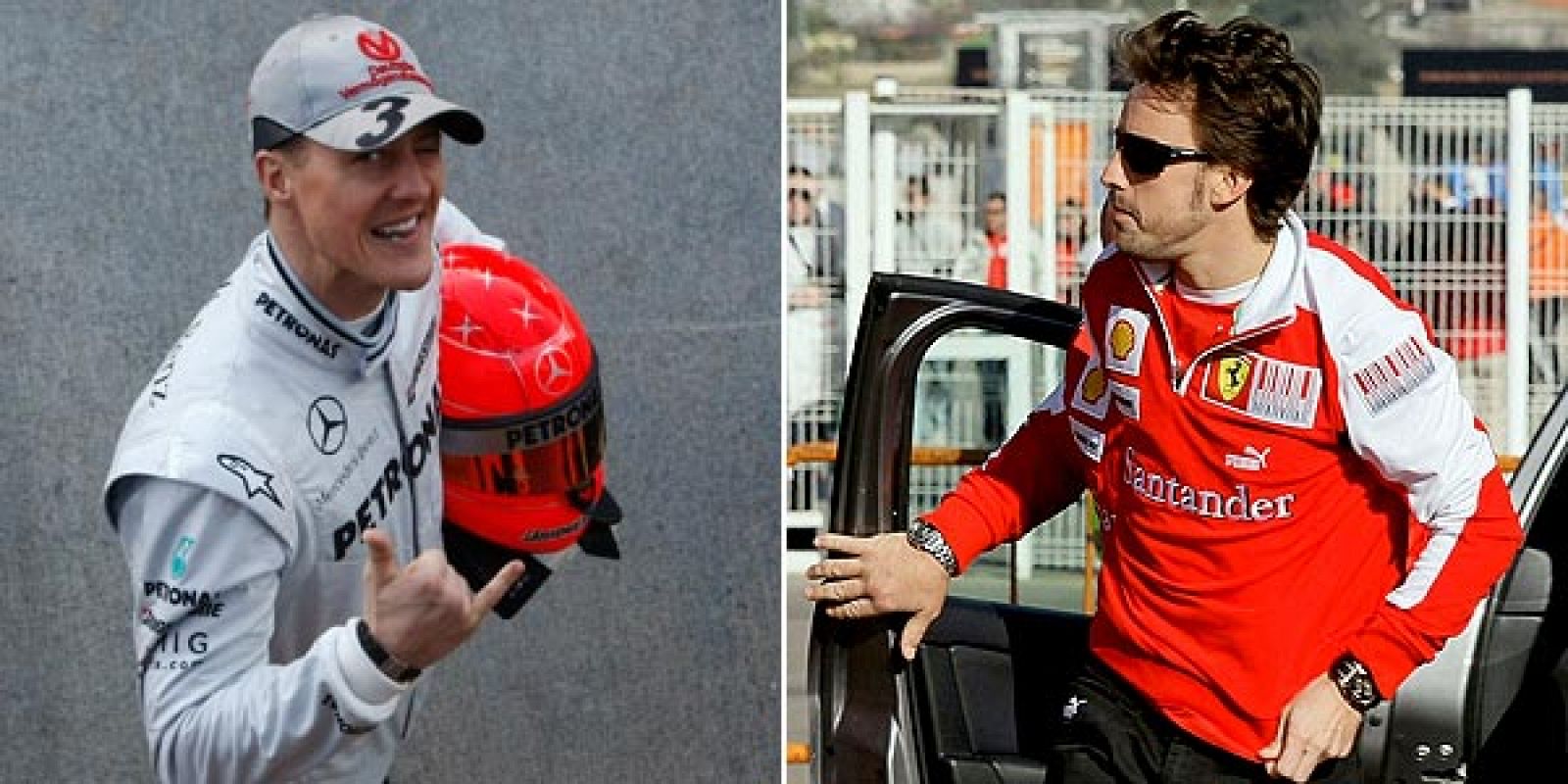 Michael Schumacher Vs Fernando Alonso