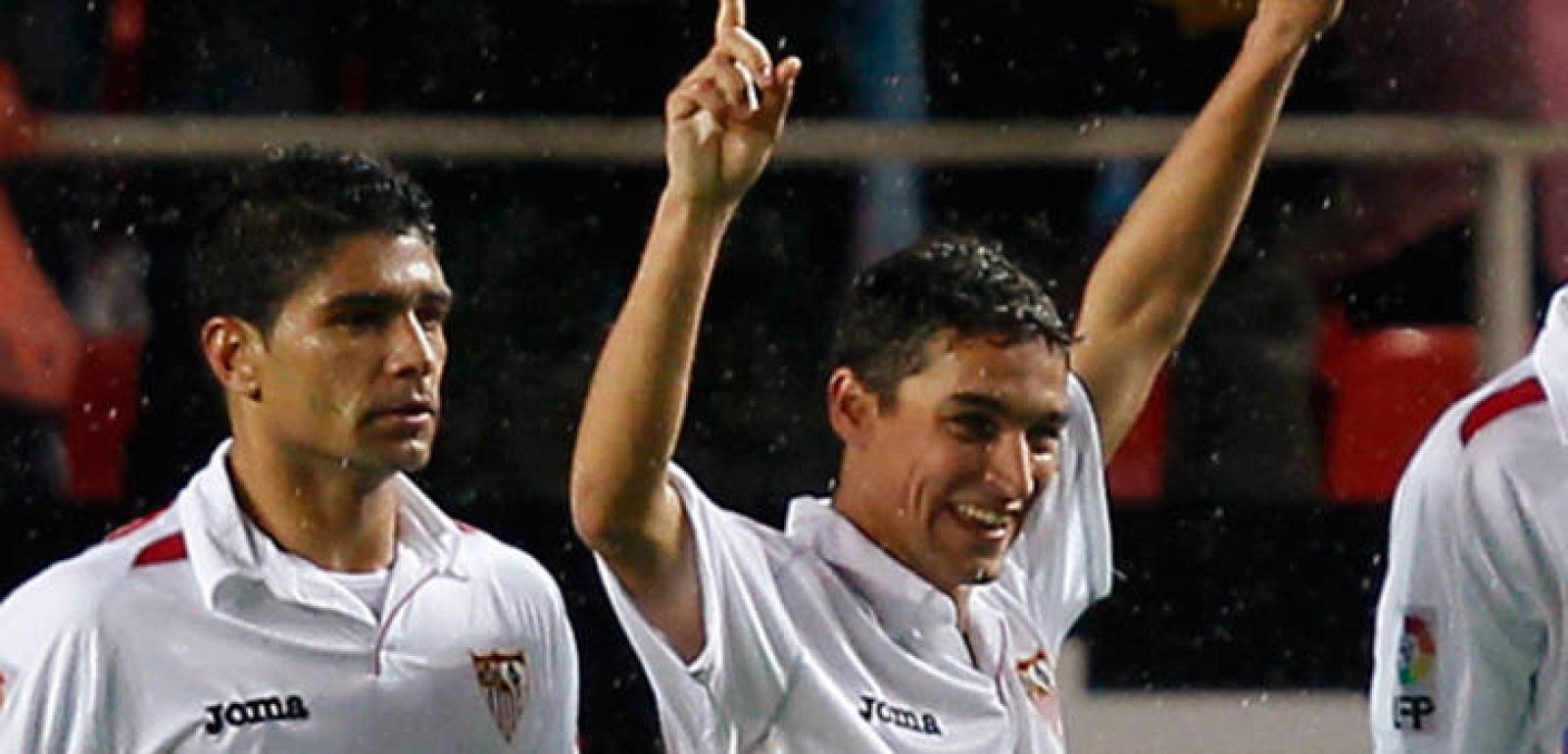 Navas celebra el segundo tanto del encuentro ante el Getafe en la Copa.