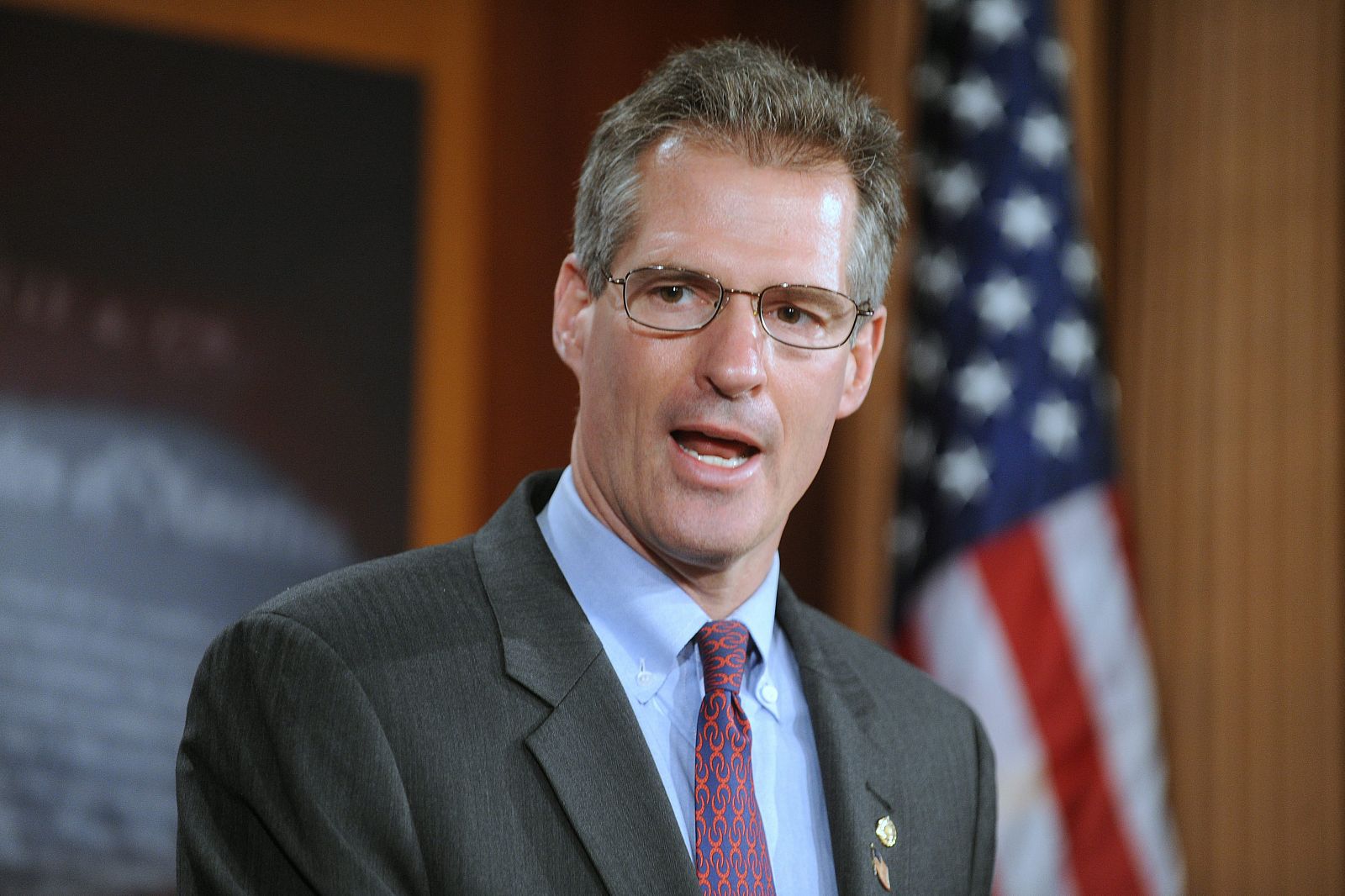 El senador republicano por Massachusetts, Scott Brown