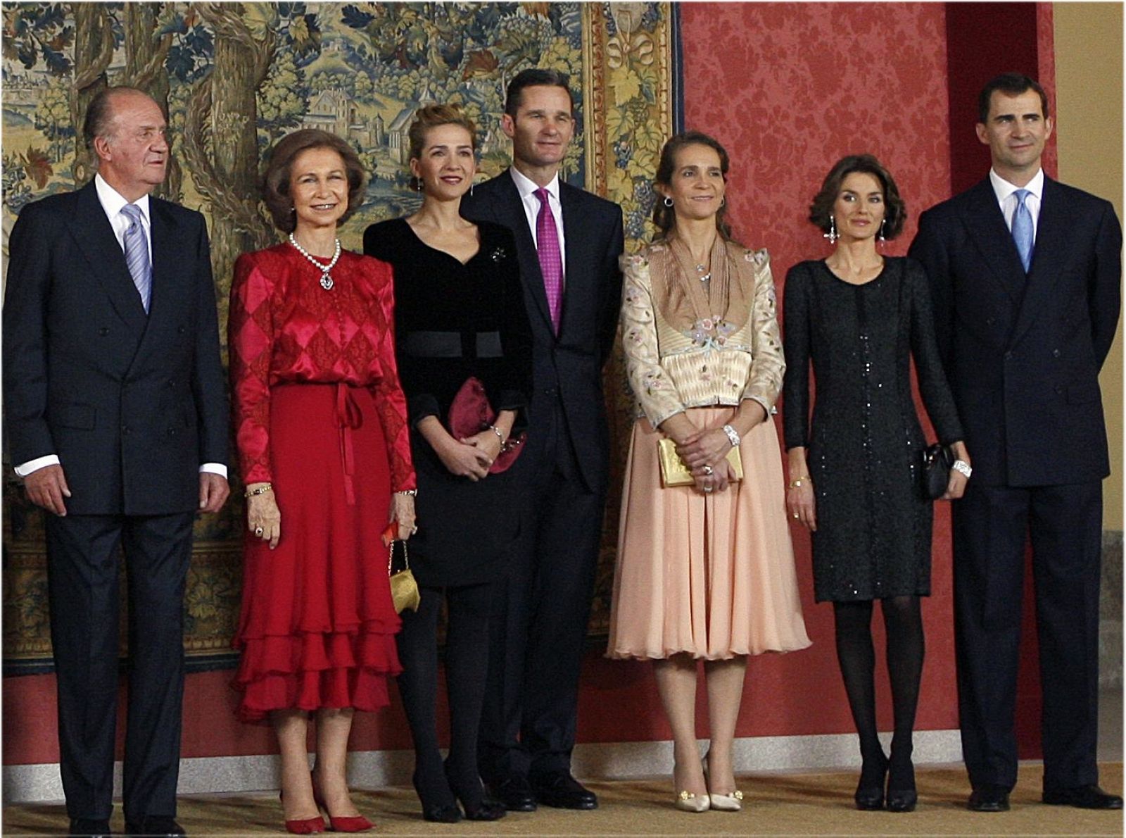 Foto de la Familia Real española.