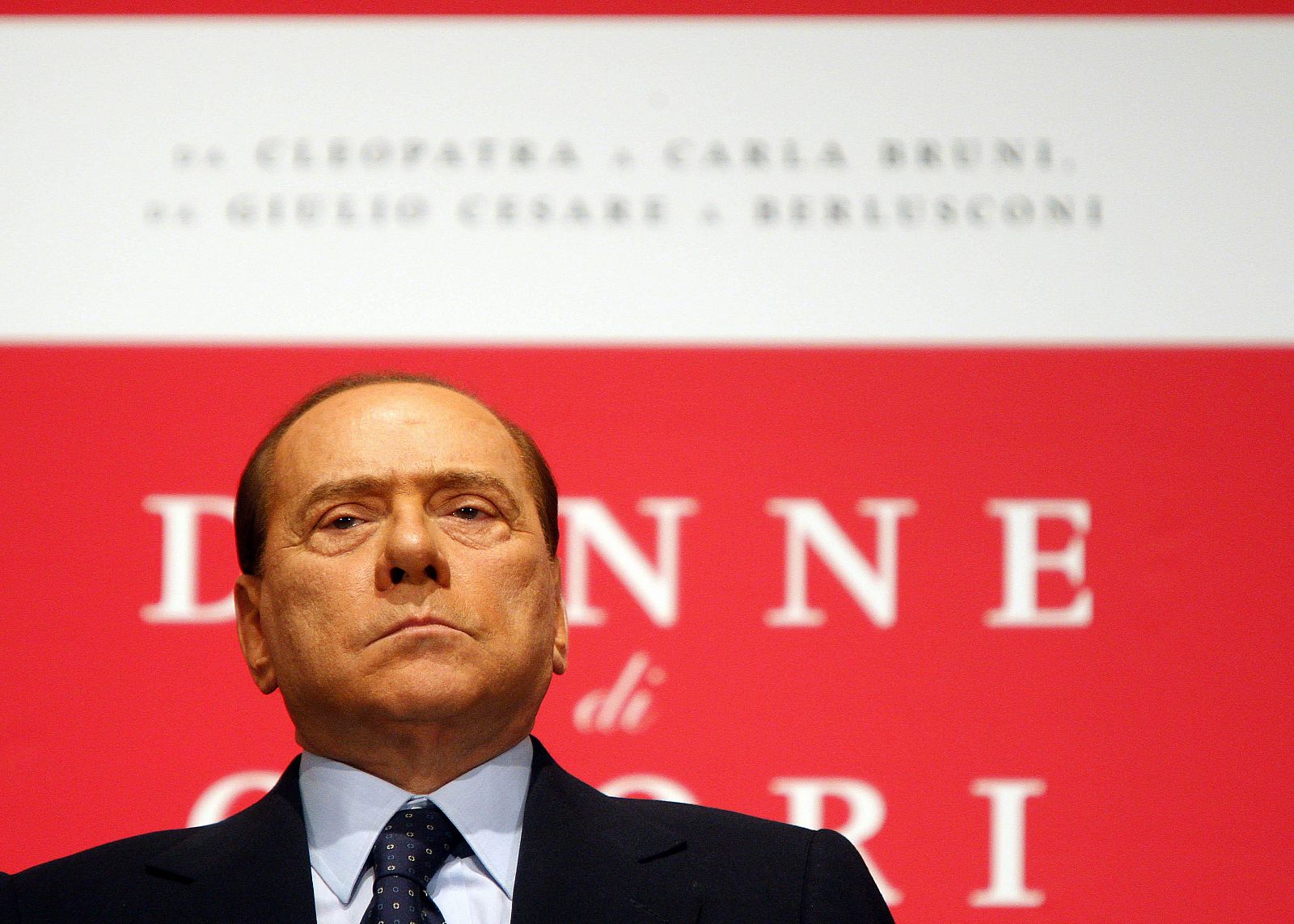 El primer ministro italiano Silvio Berlusconi