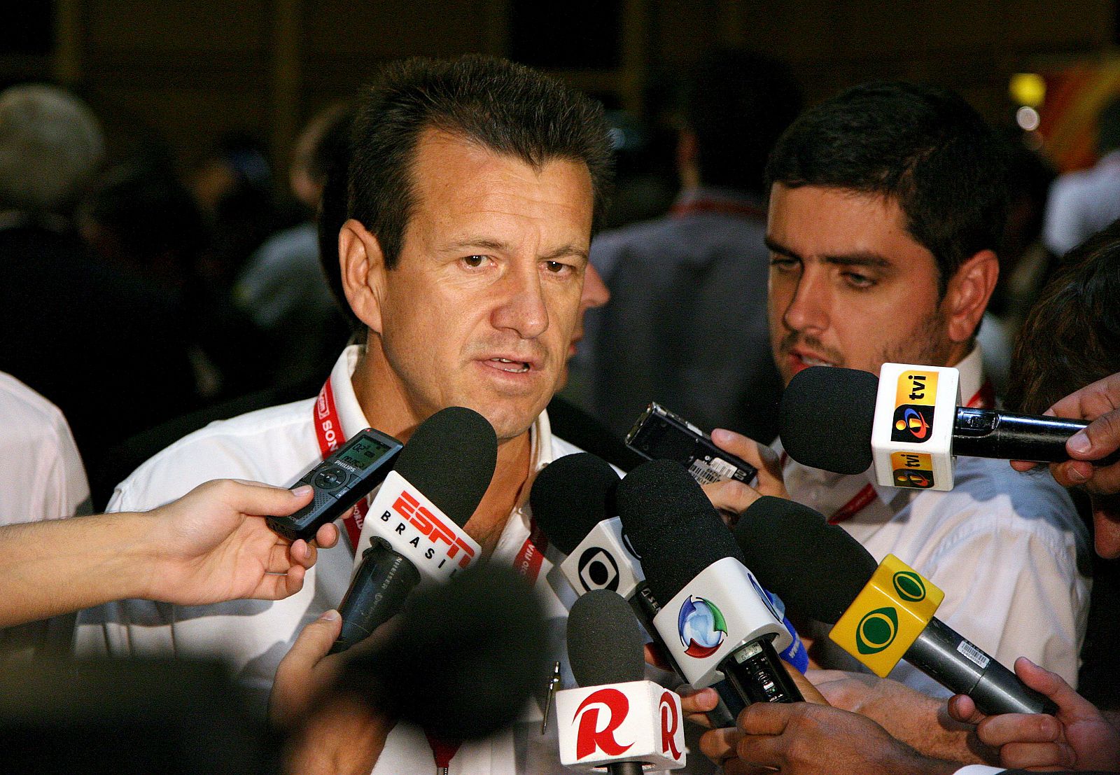 El entrenador de la selección brasileña de fútbol, Carlos Dunga.