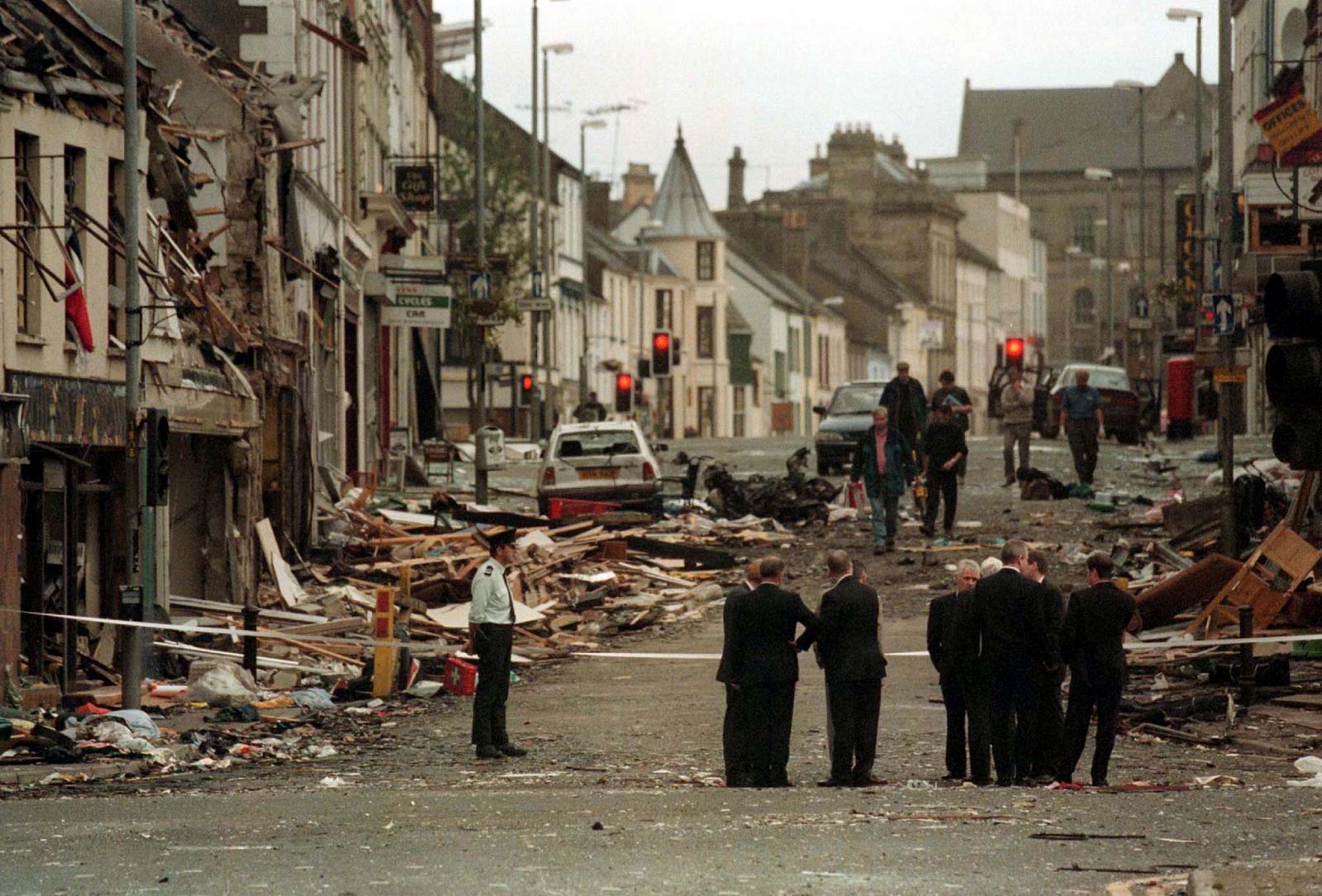 Imagen de archivo del atentado de Omagh.