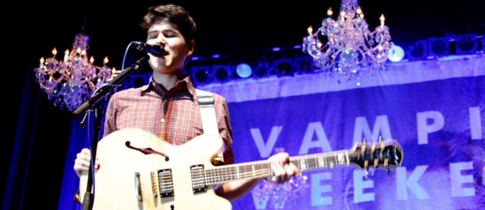 Ezra Koenig, líder de la banda